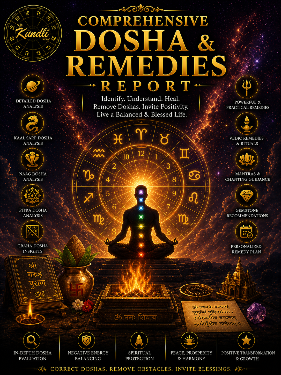 Comprehensive Dosha & Remedies Report