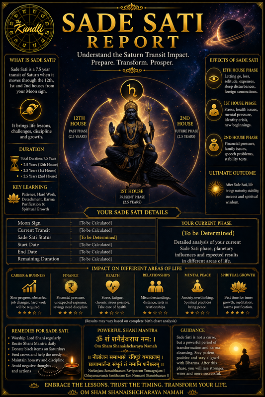 Sade Sati Report