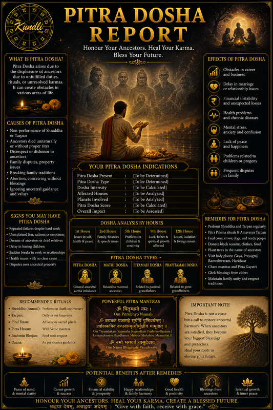Pitra Dosha Report