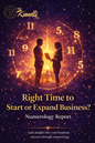 Right Time to Start or Expand Business? Numerology Report