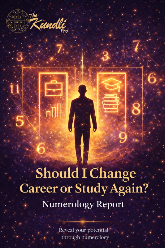 Should I Change Career or Study Again? Numerology Report