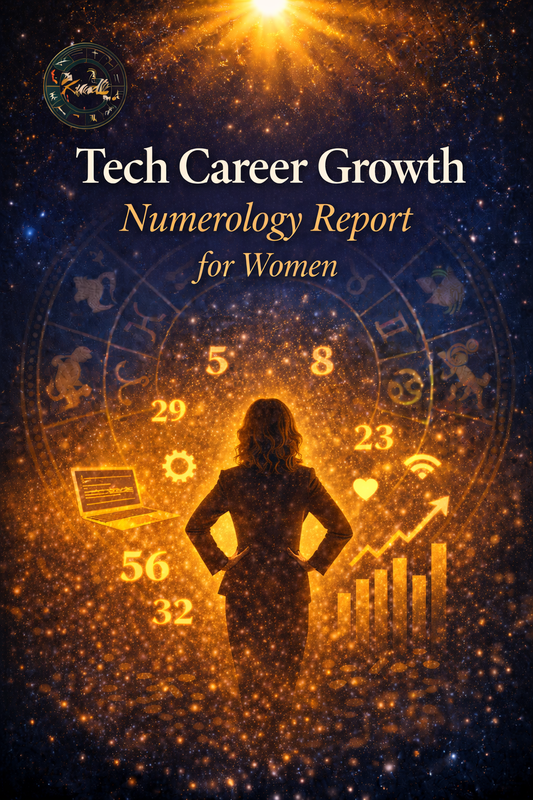 Tech Career Growth Numerology Report for Women