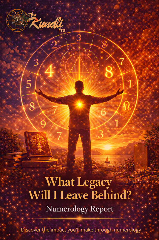 What Legacy Will I Leave Behind? Numerology Report