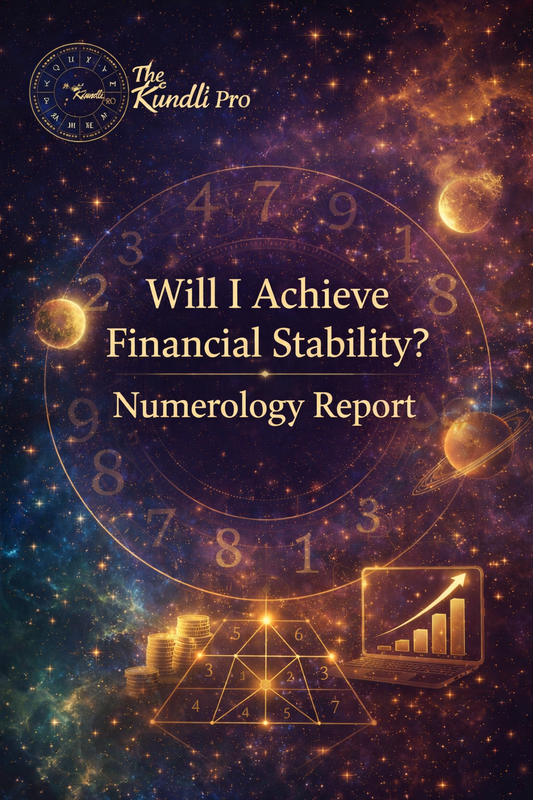 Will I Achieve Financial Stability? Numerology Report