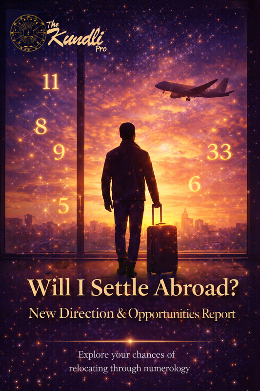 Will I Settle Abroad? Numerology Report